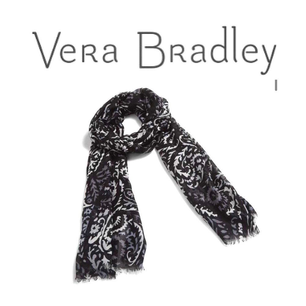 🖤🆕 New Vera Bradley Soft Fringe Scarf